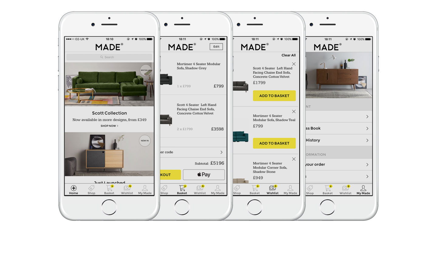 New MADE.com app | Poq - the app commerce company