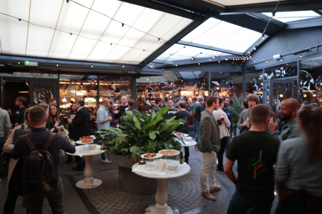 Networking drinks at #appcommerce 2017