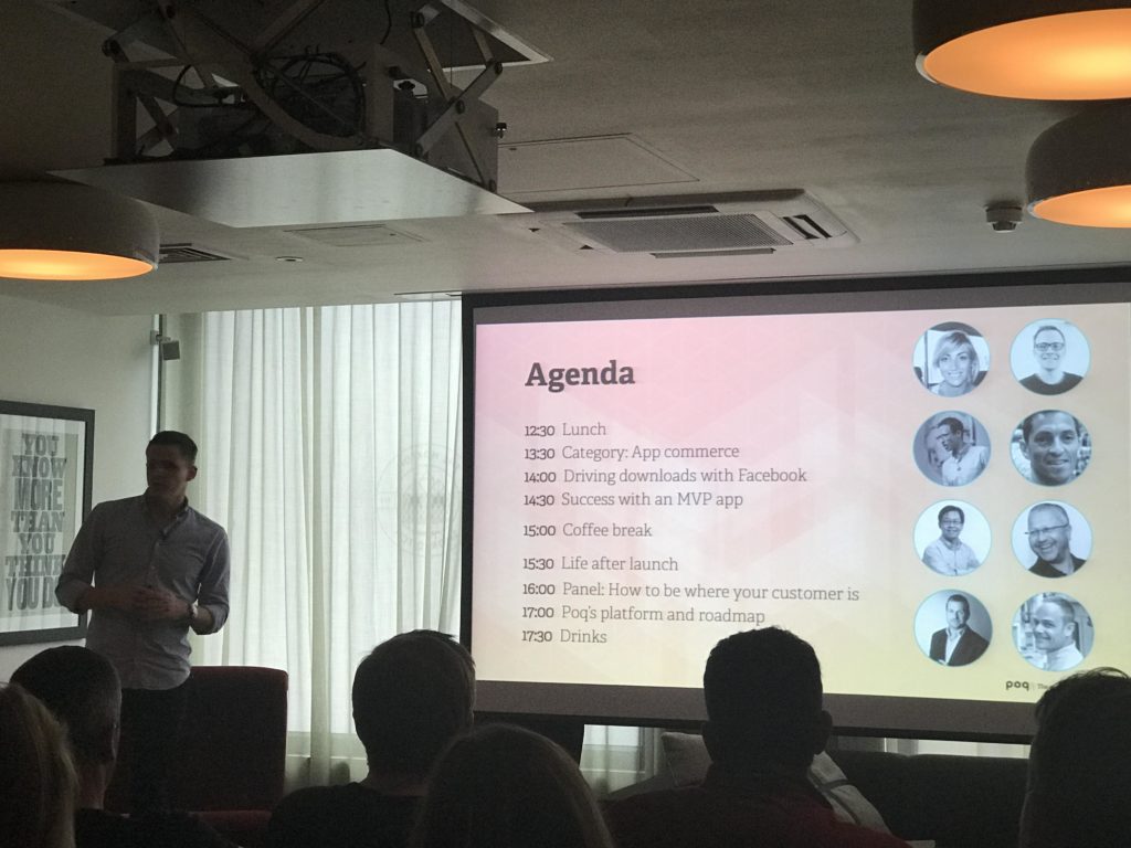 #appcommerce agenda