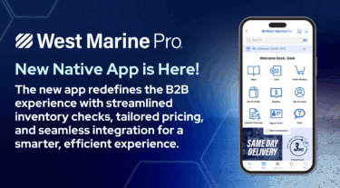West Marine Pro's New B2B App, Delivered on poq Platform.